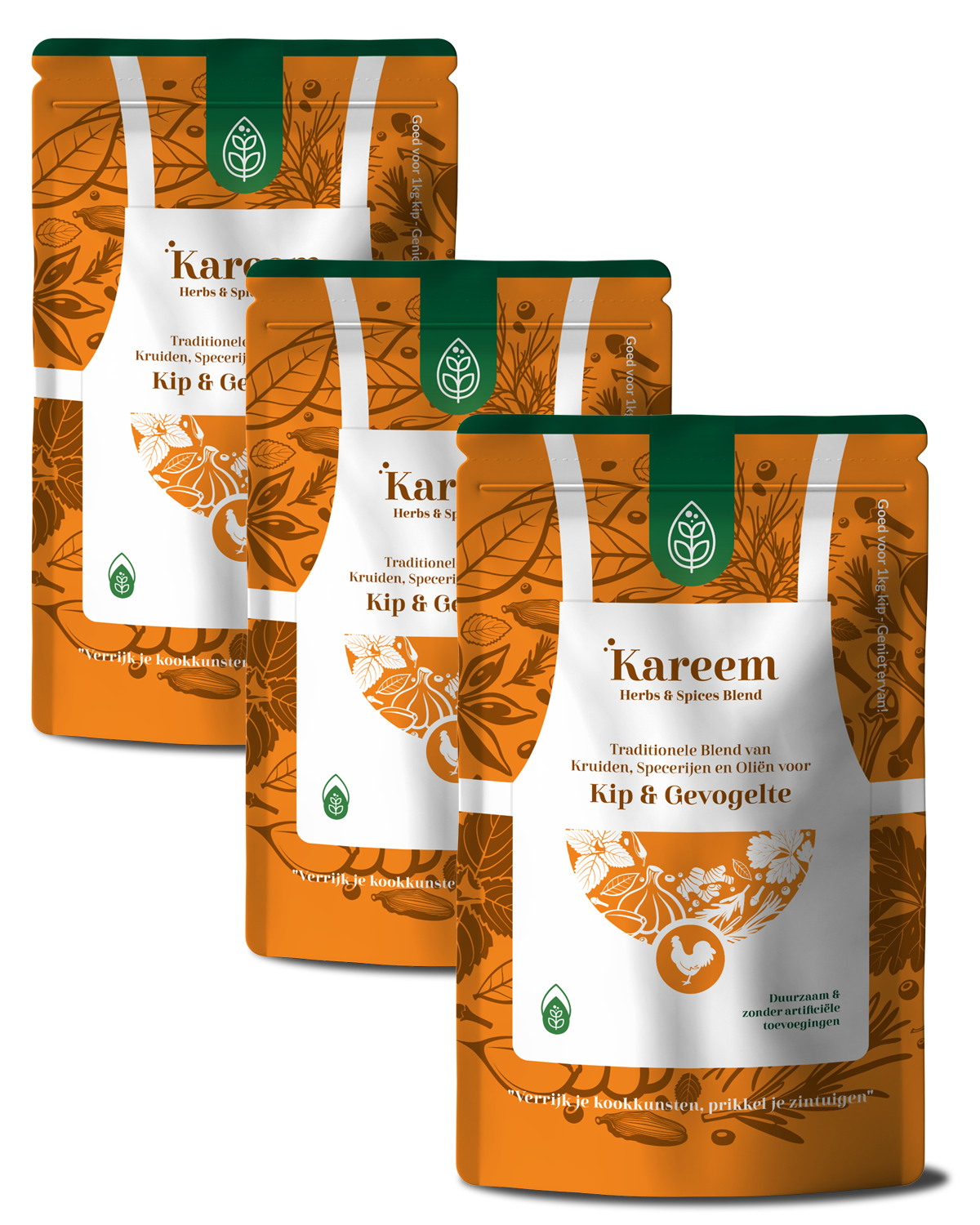 Kareem Herbs & Spices Blend - Kip & Gevogelte Trio